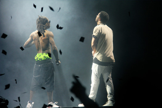 Lil Wayne & Drake Begin Their Joint Tour In Buffalo New York