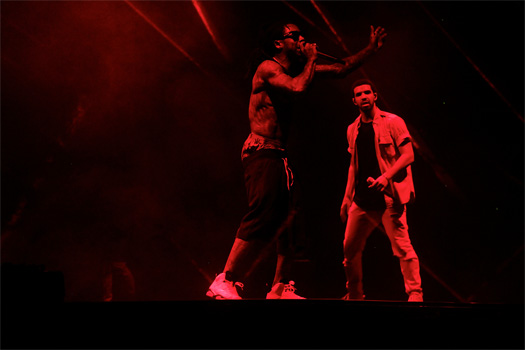 Lil Wayne & Drake Begin Their Joint Tour In Buffalo New York