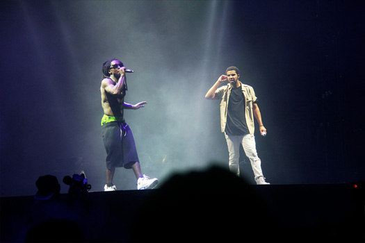 Lil Wayne & Drake Begin Their Joint Tour In Buffalo New York