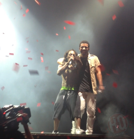 Lil Wayne & Drake Perform Grindin Live For The First Time In Buffalo On Their Joint Tour