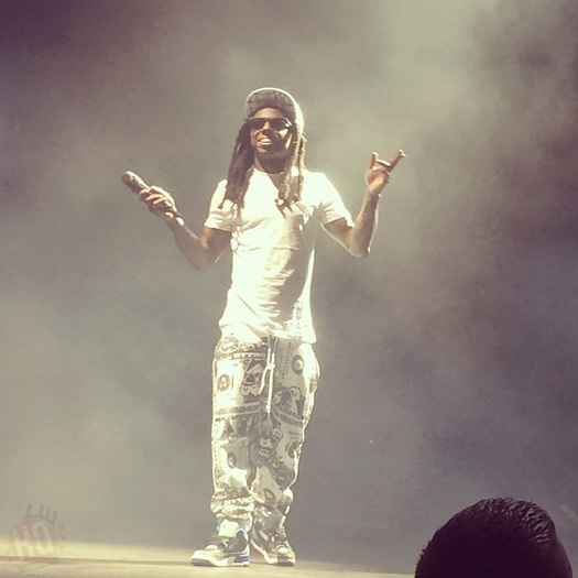 The Drake vs Lil Wayne Tour Stops In Noblesville Indiana