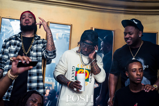 Lil Wayne Parties At Dream Nightclub In Miami For Mack Maine Birthday