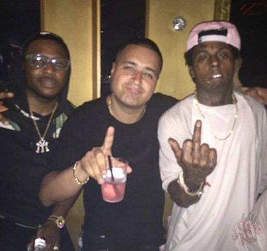 Lil Wayne Attended Dream Nightclub In Miami With Noreaga Over Independence Day Weekend