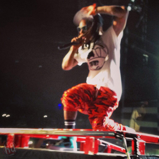 Lil Wayne Kicks Off His 2013 European Tour In Dublin Ireland