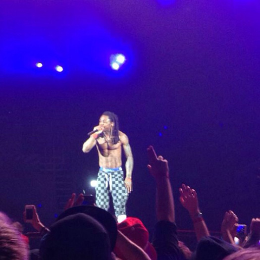 Lil Wayne Performs Live In Dusseldorf Germany On His European Tour