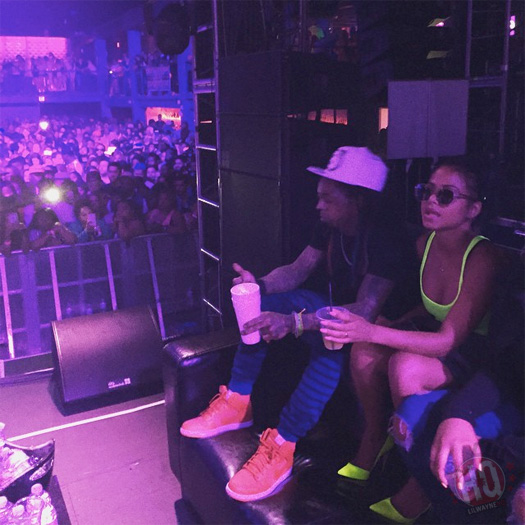 Lil Wayne Attends Echostage In Washington With Christina Milian & Juelz Santana