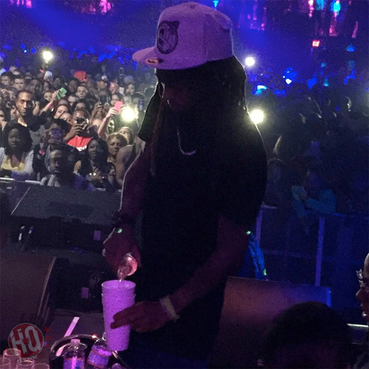 Lil Wayne Attends Echostage In Washington With Christina Milian & Juelz Santana