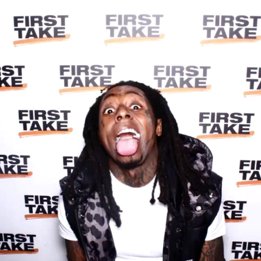 Lil Wayne Backstage At ESPN First Take Show In New Orleans