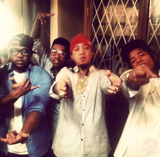 Lil Wayne, Euro & Birdman Shoot We Alright Music Video With Their Young Money Crew