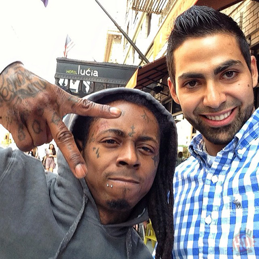 Lil Wayne Meets & Take Pictures With His Fans In Portland