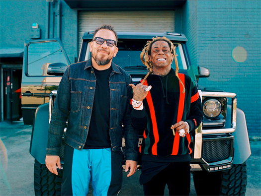 Lil Wayne Films A Car Test Episode With Elliott Wilson