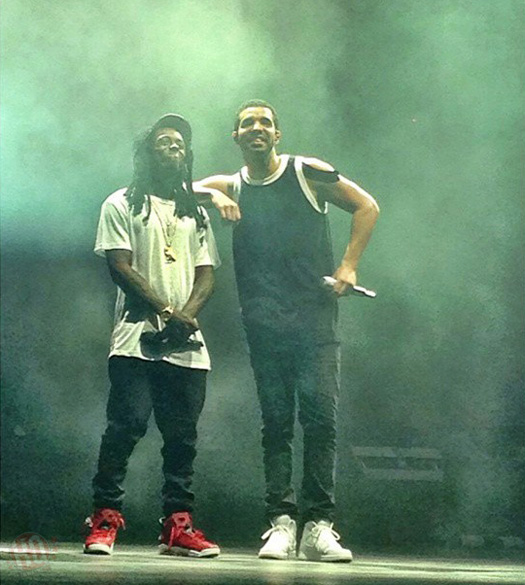 Lil Wayne Performs Live In Forest Hills New York On His Joint Tour With Drake