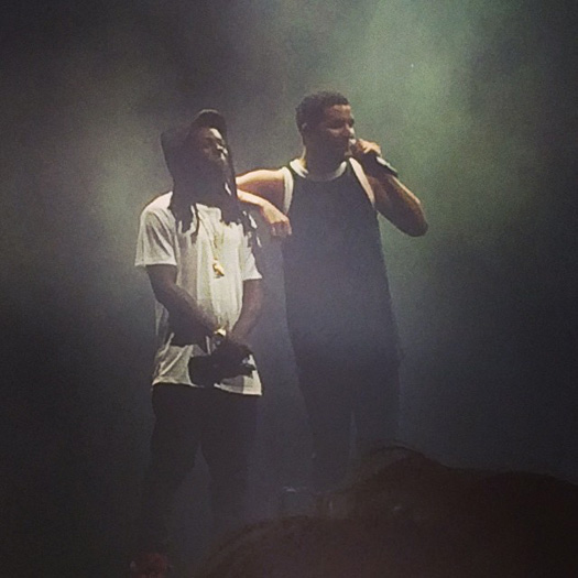 Lil Wayne Performs Live In Forest Hills New York On His Joint Tour With Drake