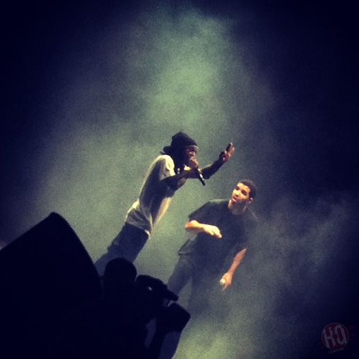 Lil Wayne Performs Live In Forest Hills New York On His Joint Tour With Drake