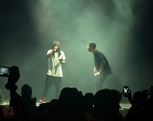 Lil Wayne Performs Live In Forest Hills New York On His Joint Tour With Drake