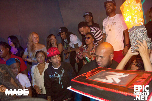 More Photos Of Lil Wayne Celebrating His Birthday With Christina Milian At Lure Nightclub