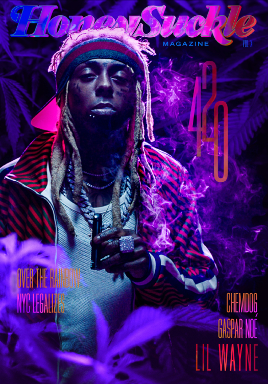 Lil Wayne Graces The Front Cover Of HoneySuckle Magazine