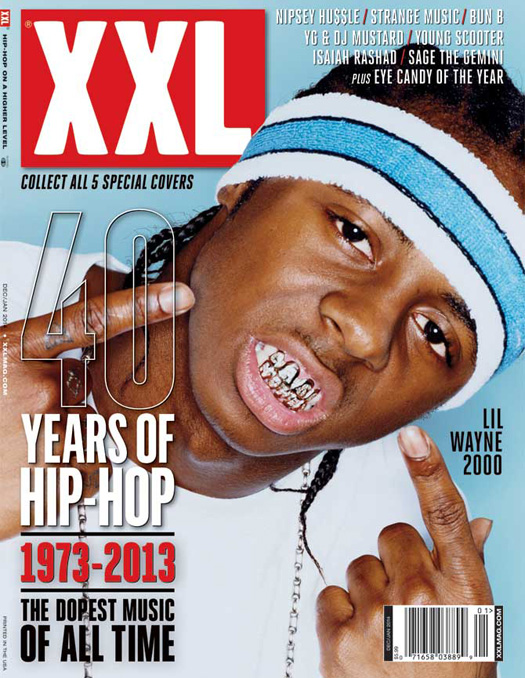 Lil Wayne Appears On The Front Cover Of XXL Magazine Final Issue Of 2013