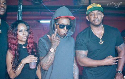 Lil Wayne Gets On The Mic & Says Fuck Cash Money At Aqua Nightclub & Lounge