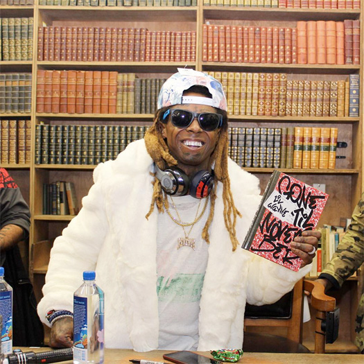 Lil Wayne Attends His Gone Til November Book Signing At Strand Bookstore In New York