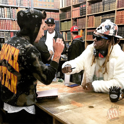 Lil Wayne Attends His Gone Til November Book Signing At Strand Bookstore In New York