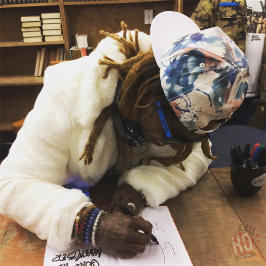 Lil Wayne Attends His Gone Til November Book Signing At Strand Bookstore In New York