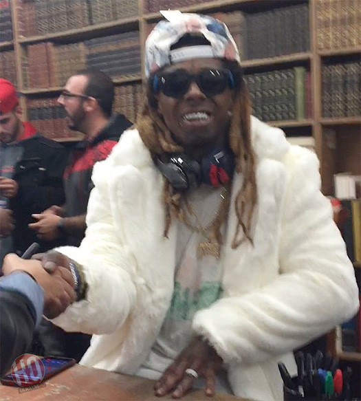 Lil Wayne Attends His Gone Til November Book Signing At Strand Bookstore In New York