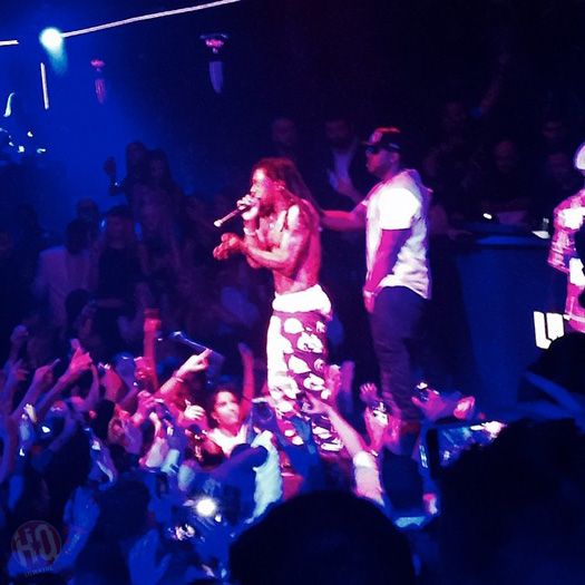 Lil Wayne Performs At Gotha Nightclub In Cannes France