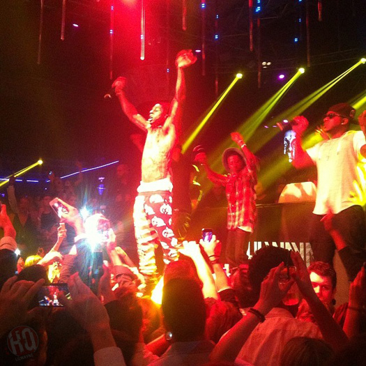 Lil Wayne Performs At Gotha Nightclub In Cannes France