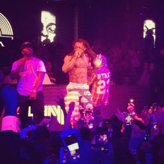 Lil Wayne Performs At Gotha Nightclub In Cannes France