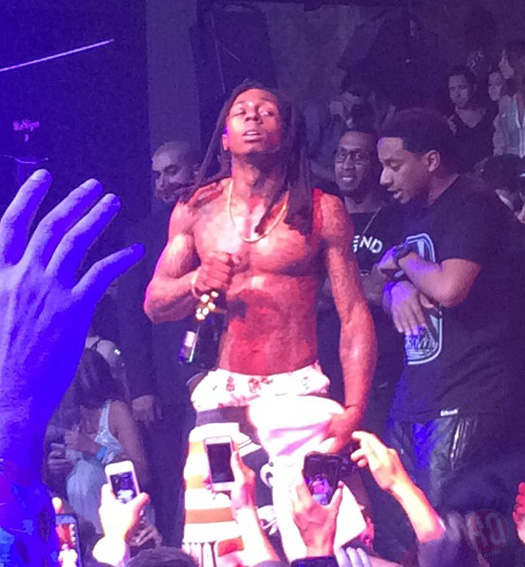 Lil Wayne Performs At Gotha Nightclub In Cannes France