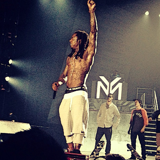 Lil Wayne Performs Live In Hamburg Germany On His European Tour