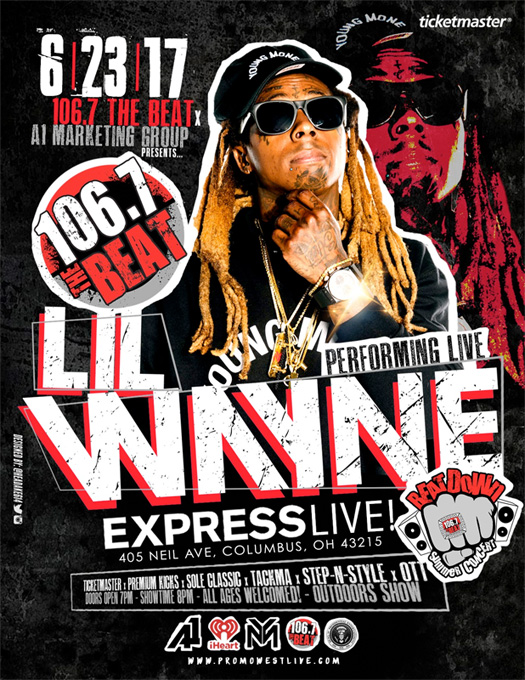 Lil Wayne To Headline 106.7 The Beat Summer Beatdown Concert In Columbus Ohio