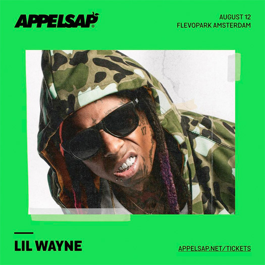 Lil Wayne To Headline The 2017 Appelsap Fresh Music Festival In Amsterdam Netherlands