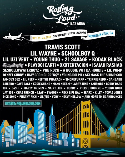 Lil Wayne To Headline The 2017 Bay Area Edition Of Rolling Loud Music Festival