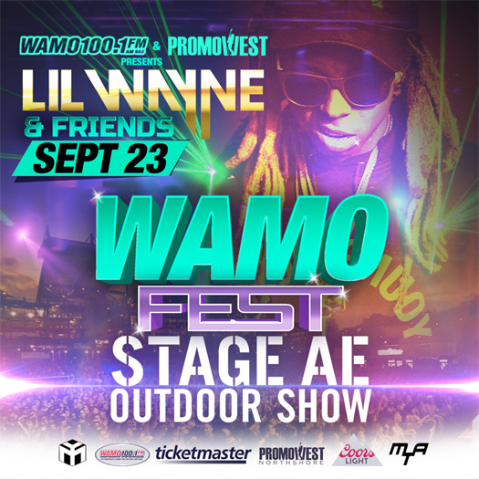 Lil Wayne To Headline The 2017 WAMO Fest In Pittsburgh Pennsylvania