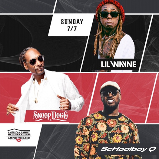 Lil Wayne To Headline 2019 Summerfest With Snoop Dogg & ScHoolboy Q