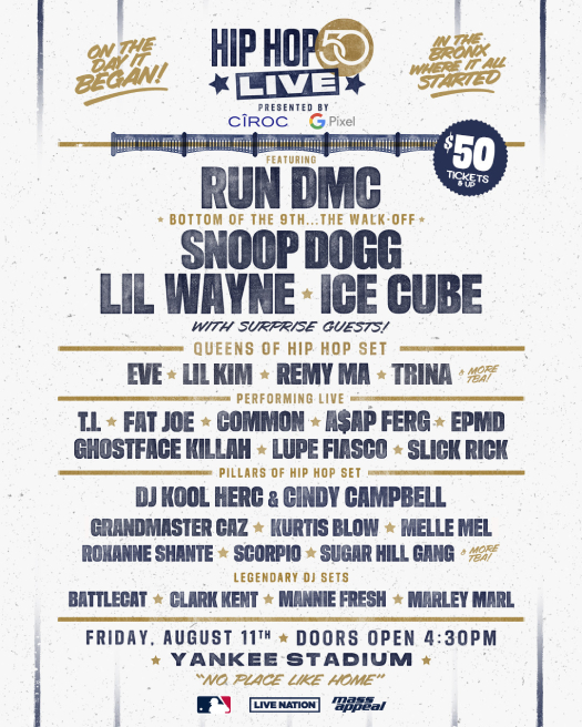 Lil Wayne To Headline Hip Hop 50 Live Concert In The Bronx