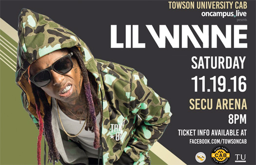 Lil Wayne To Headline Towson University 2016 Fall Fest In Maryland