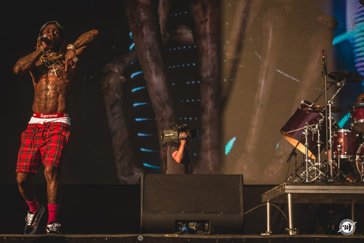 Lil Wayne Performs Live At The 2018 Firefly Music Festival In Dover