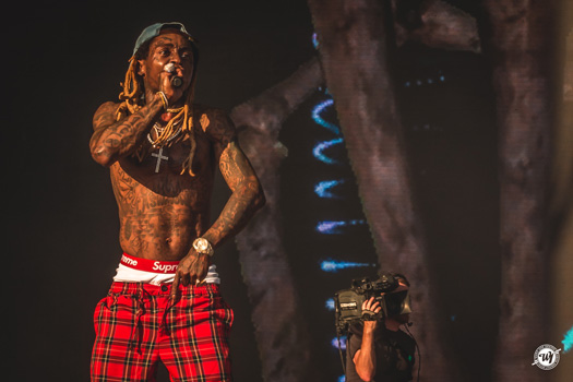 Lil Wayne Performs Live At The 2018 Firefly Music Festival In Dover