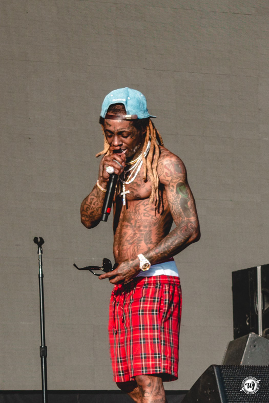 Lil Wayne Performs Live At The 2018 Firefly Music Festival In Dover