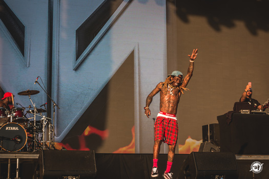 Lil Wayne Performs Live At The 2018 Firefly Music Festival In Dover