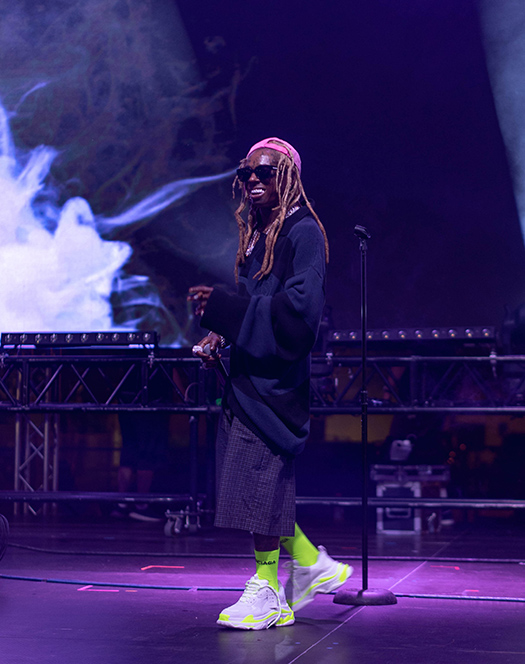 Lil Wayne Headlines Triller Fest In Miami - Pictures