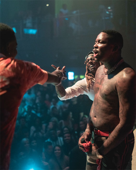 Lil Wayne Helps Celebrate Mack Maine Birthday At LIV With YG, Young Dolph & More