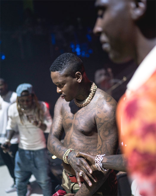 Lil Wayne Helps Celebrate Mack Maine Birthday At LIV With YG, Young Dolph & More