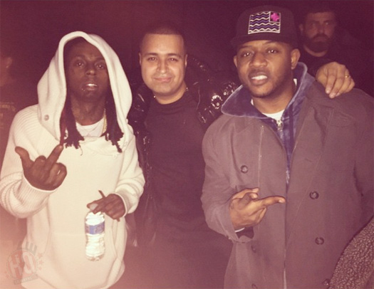 Lil Wayne Parties At The Highline Ballroom In New York City On Valentines Day