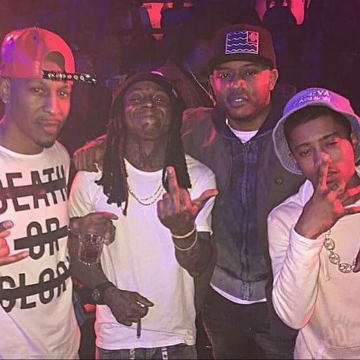 Lil Wayne Parties At The Highline Ballroom In New York City On Valentines Day