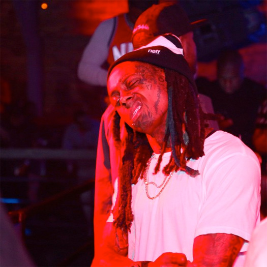 Lil Wayne Parties At The Highline Ballroom In New York City On Valentines Day