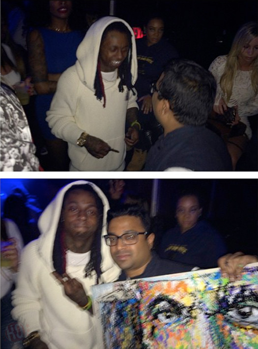Lil Wayne Parties At The Highline Ballroom In New York City On Valentines Day